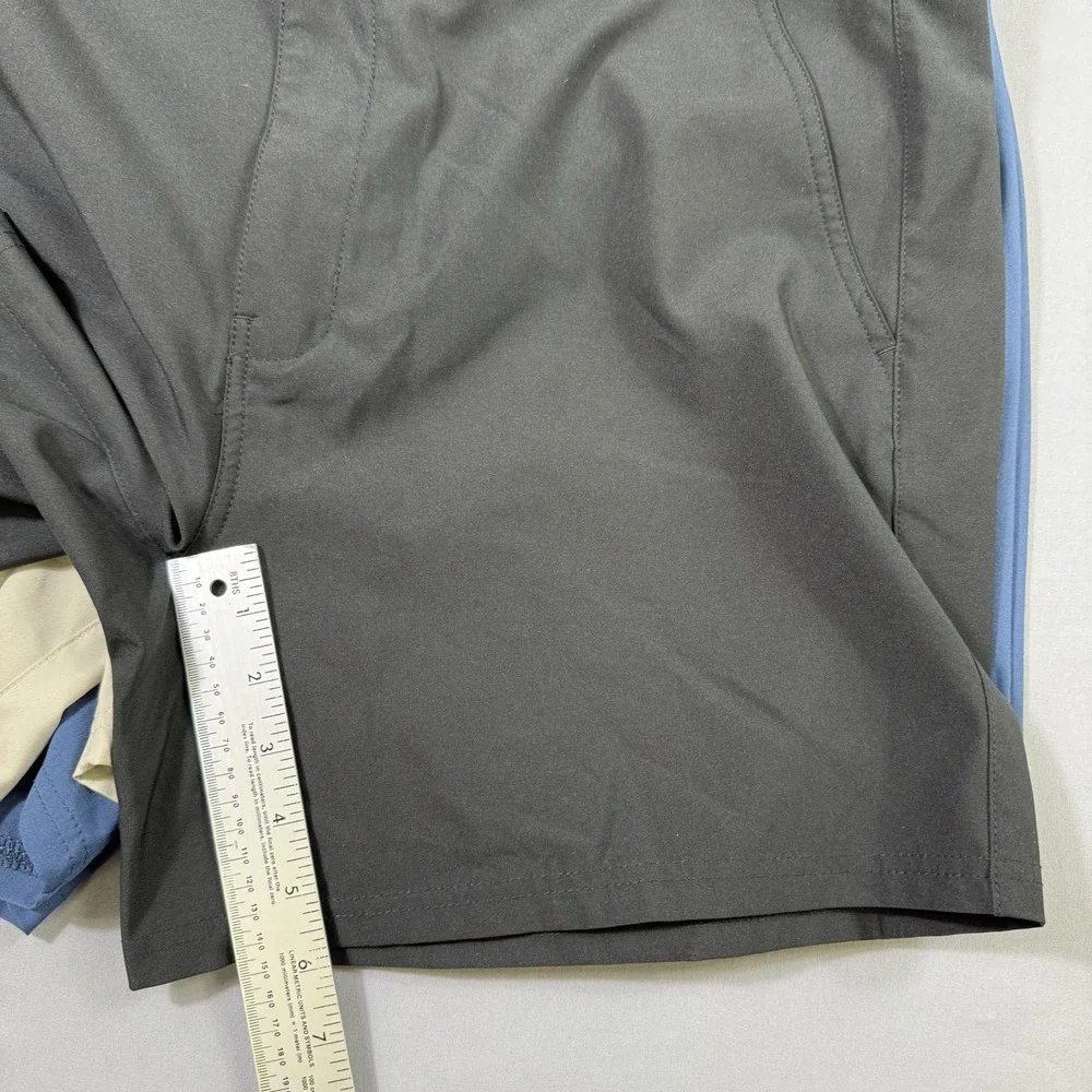 Lot Of‎ 4 Huk Pursuit Fishing Shorts Mens XXL Black/Navy/Beige 6